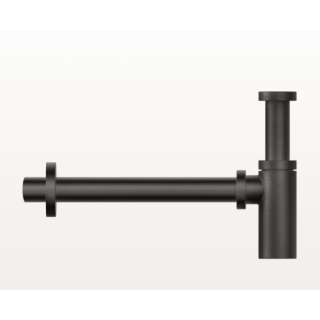 Gessi Technical Accessories Сифон для раковины Black Metal Brushed PVD