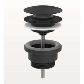 Gessi Донный клапан для раковины Matt Black, Nero Opaco