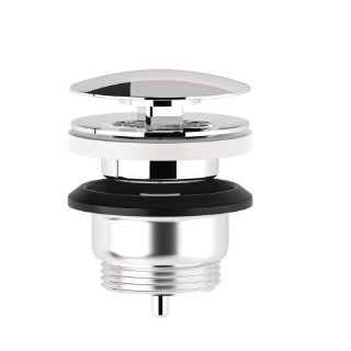 Kludi Rotexa Донный клапан для раковины нержавеющая сталь