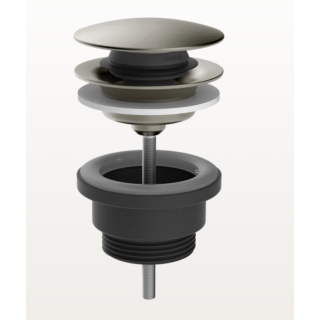 Gessi Technical Accessories Донный клапан для раковины Steel Brushed, Inox