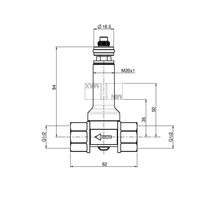 F2360 скрытая часть Fima Carlo Frattini