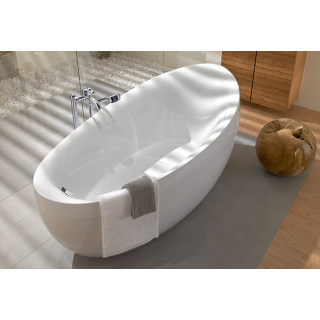 Villeroy&Boch Aveo New Generation Ванна 199x95 см отдельностоящая Stone White