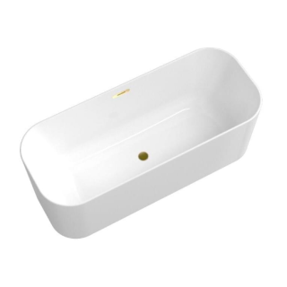 Villeroy&Boch Finion Ванна 170x70 см отдельностоящая с подсветкой Stone White