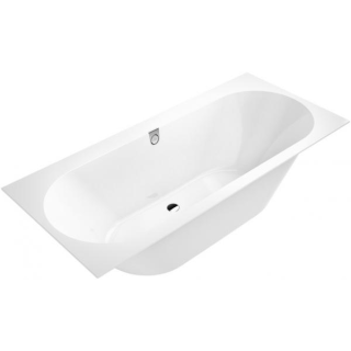 Villeroy&Boch Oberon 2.0 Ванна 170x75 см встраиваемая, пристенная Stone White