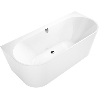 Villeroy&Boch Oberon 2.0 Ванна 180x80 см пристенная Stone White