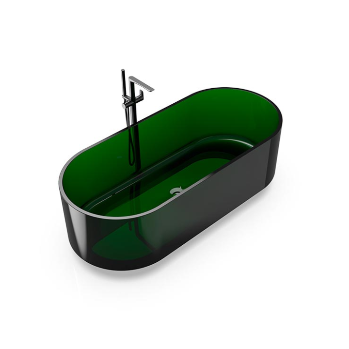 KNIEF 70003090 ванна Ellipse Shape Malachit