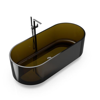 Ванна KNIEF 70003030 Ellipse Shape 170x75 Black Coffee