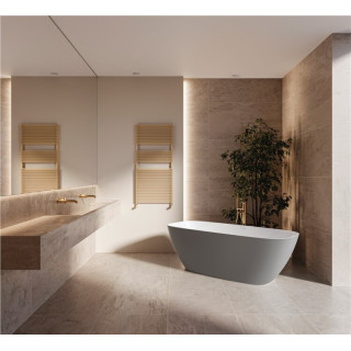 Treesse Brio V297BO ванна 170x72 см Matt White