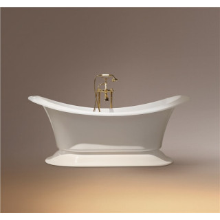 Treesse Grand Soleil Ванна 185x85 см отдельностоящая белый