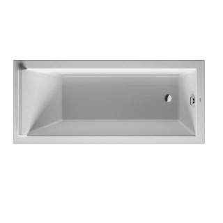 Duravit Starck Ванна 170x75 см встраиваемая, пристенная белый
