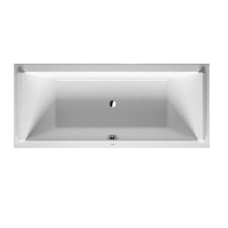Duravit Starck Ванна 180x80 см встраиваемая, пристенная белый