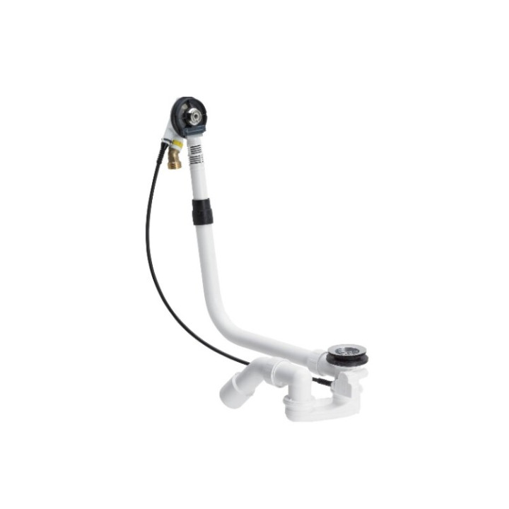 Viega 727970 слив-перелив для ванны V1 белый