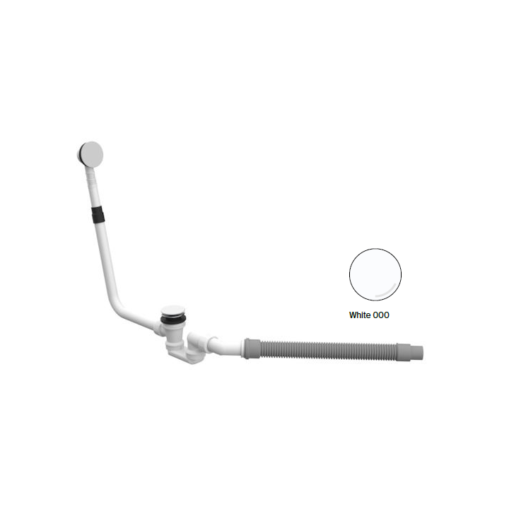 B642-000 слив-перелив BetteMono Silhouette белый