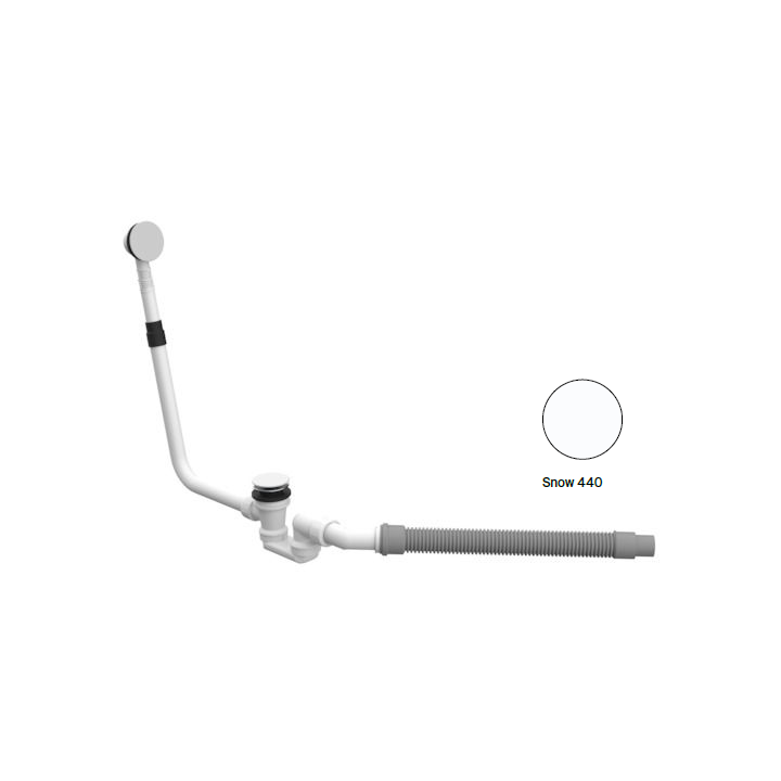 Bette B642-440 слив-перелив Snow для ванны