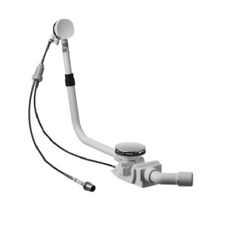 Duravit Слив-перелив для ванны нержавеющая сталь