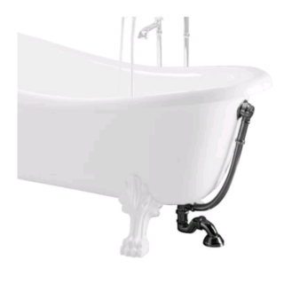 Globo PA104 слив-перелив для ванны, нерж сталь