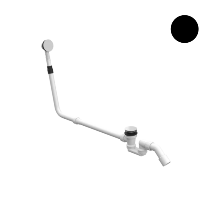 Bette B640-035 слив-перелив Ebony matt