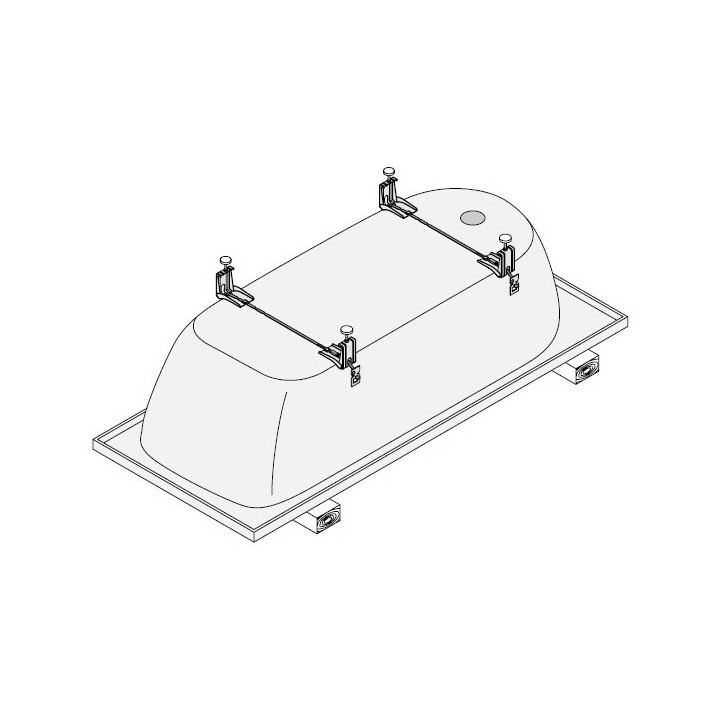 Bette B23-1500 – ножки для ванны, комплектующие
