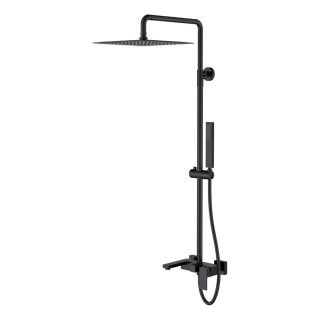 Boheme Qubic Душевая система с изливом Black