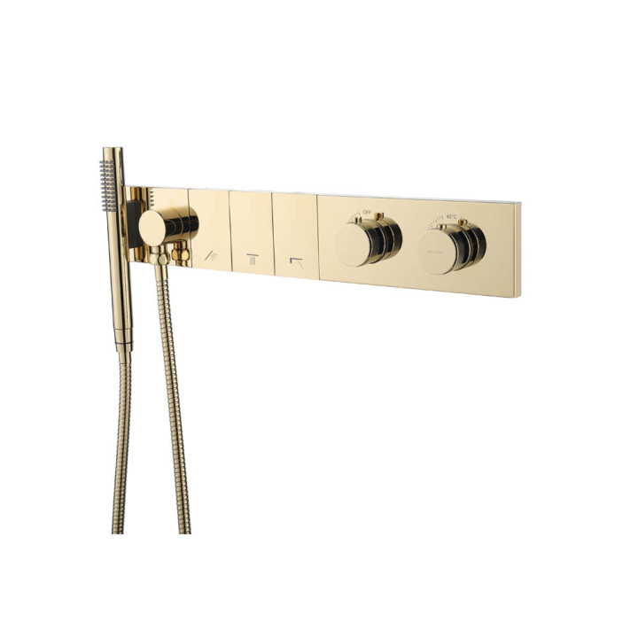 Boheme 133-SYS-G душевая система Gold скрытая