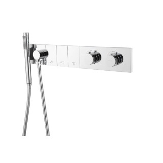 Boheme ZODIAC Душевая система термостатическая Chrome