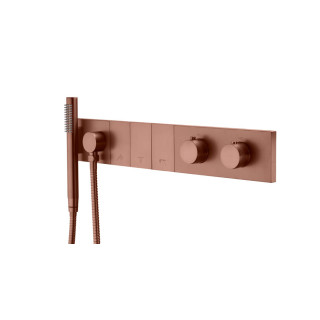 Boheme ZODIAC Душевая система термостатическая Brushed Bronze