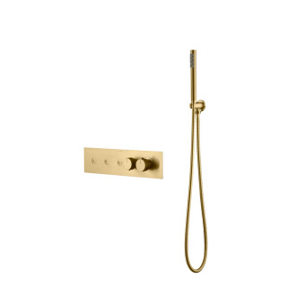 Boheme Fusion Душевая система термостатическая Matt Gold