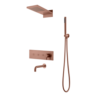 Boheme Fusion Душевая система с изливом Copper Brushed