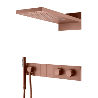 Boheme ZODIAC Душевая система термостатическая Brushed Bronze