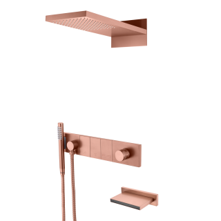 Boheme ZODIAC Душевая система с изливом Brushed Bronze