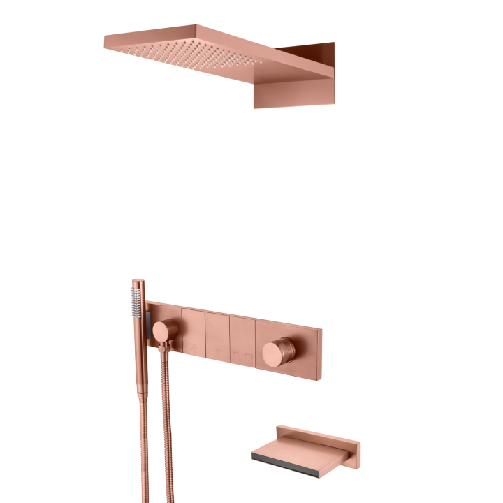 Boheme 132-2-CB душевая система скрытая бронза
