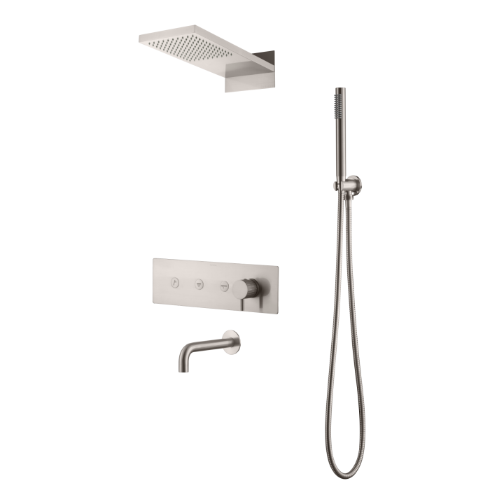 Boheme 130-2-NB душевая система Nickel Brush