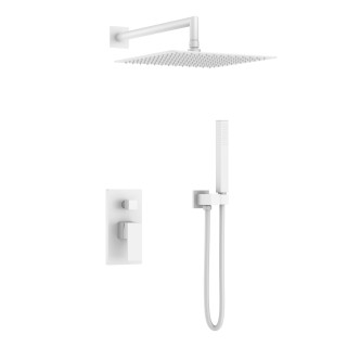 Boheme Qubic Душевая система White