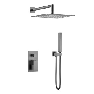 Boheme Qubic Душевая система Gun Metall