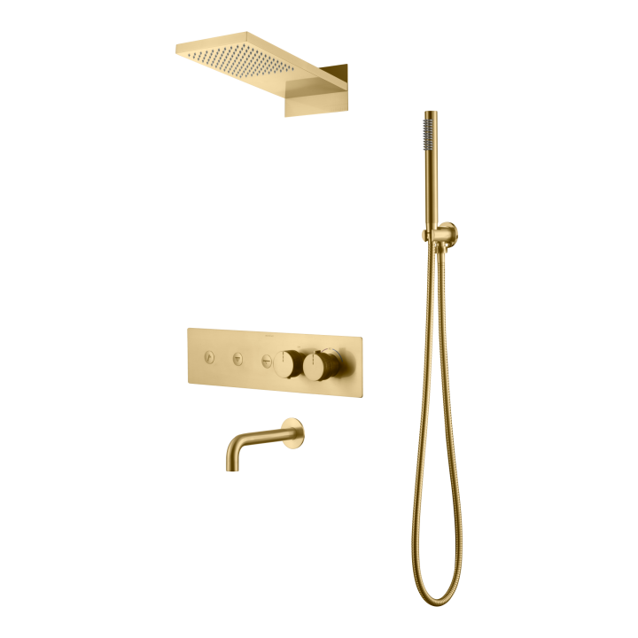 Boheme 131-2-MG встраиваемая душевая система, термостат