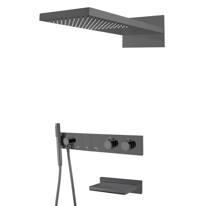 Boheme 133-2-SGM душевая система термостат