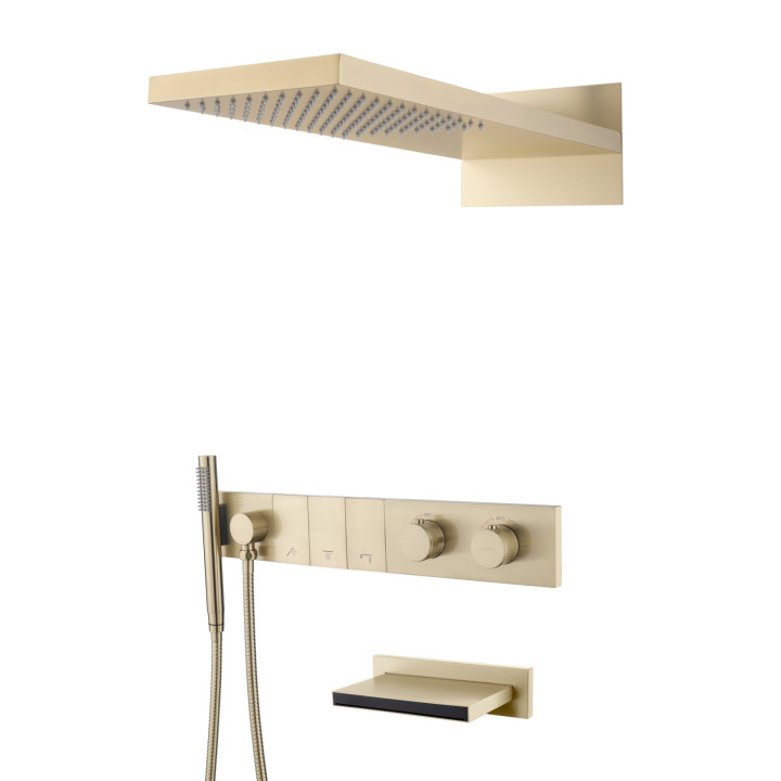 Boheme 133-2-MG душевая система Matt Gold