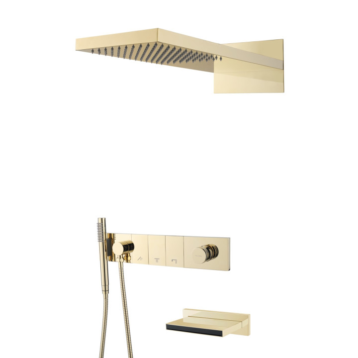 Boheme 132-2-MG душевая система, Matt Gold