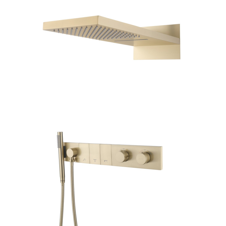 Boheme 133-MG душевая система ZODIAC Matt Gold
