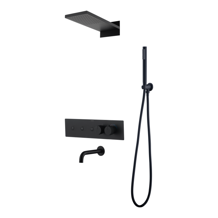 Boheme 131-2-B душевая система, скрытый монтаж