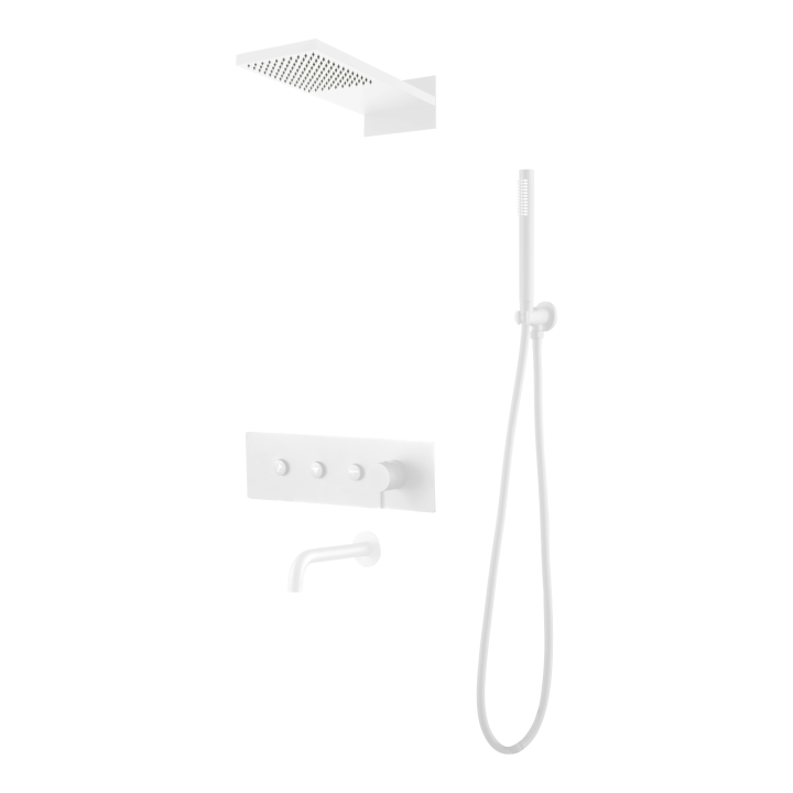 Boheme 130-2-MW душевая система Fusion White