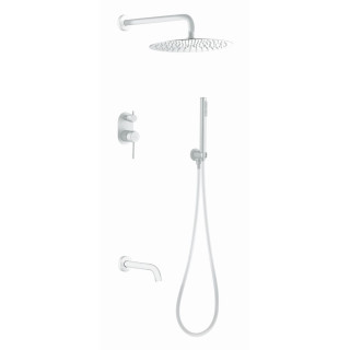 Boheme Uno Душевая система с изливом White