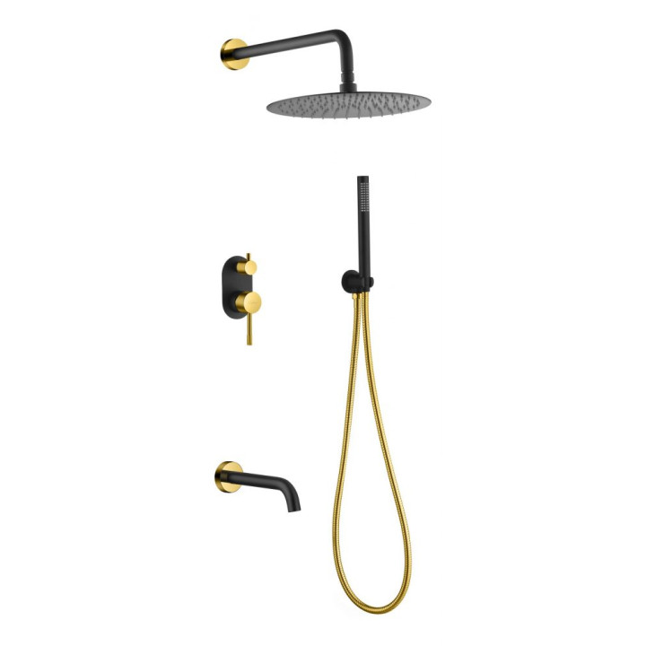 Boheme 464-2-BG душевая система Gold