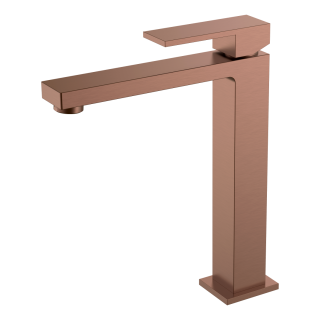 Boheme Qubic Смеситель для раковины высокий Brushed Bronze