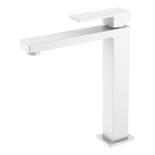 Boheme Qubic Смеситель для раковины высокий White