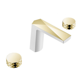 Boheme Venturo DIAMOND Смеситель для раковины стандартный W (белый глянец)