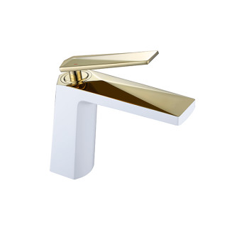 Boheme Venturo Смеситель для раковины стандартный W (белый глянец)