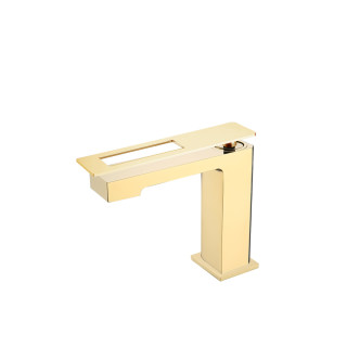 Boheme Q Смеситель для раковины низкий Gold