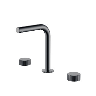 Boheme Stick LINEA Смеситель для раковины стандартный 3 Shine Gun Metall