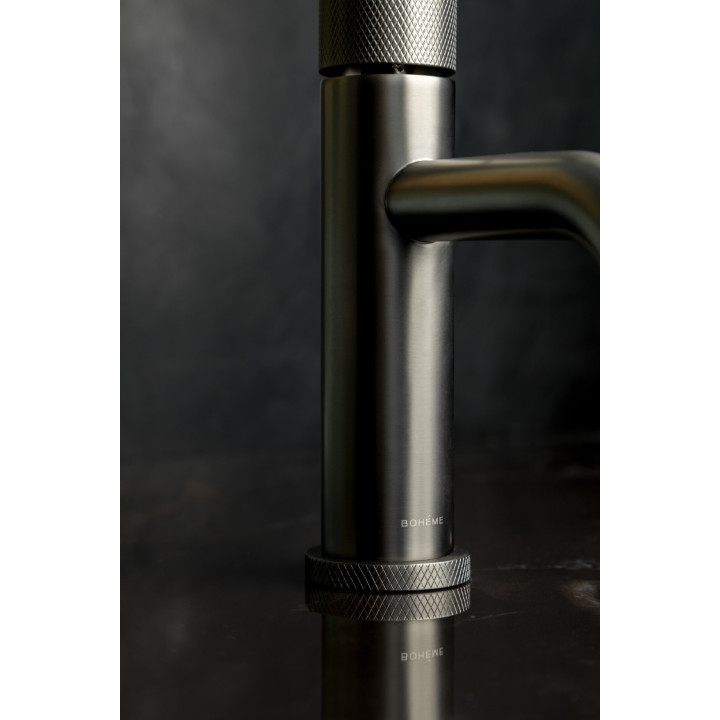 Boheme 121-GM.2 смеситель для раковины Gun Metall